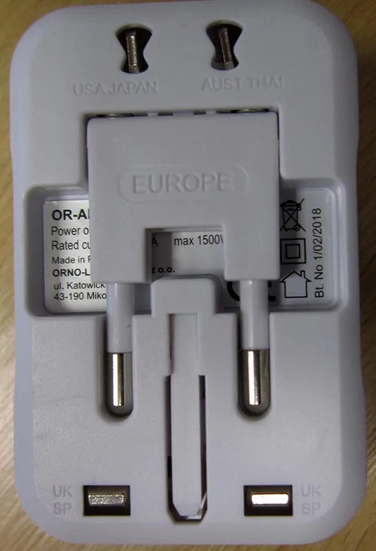 Travel adaptor