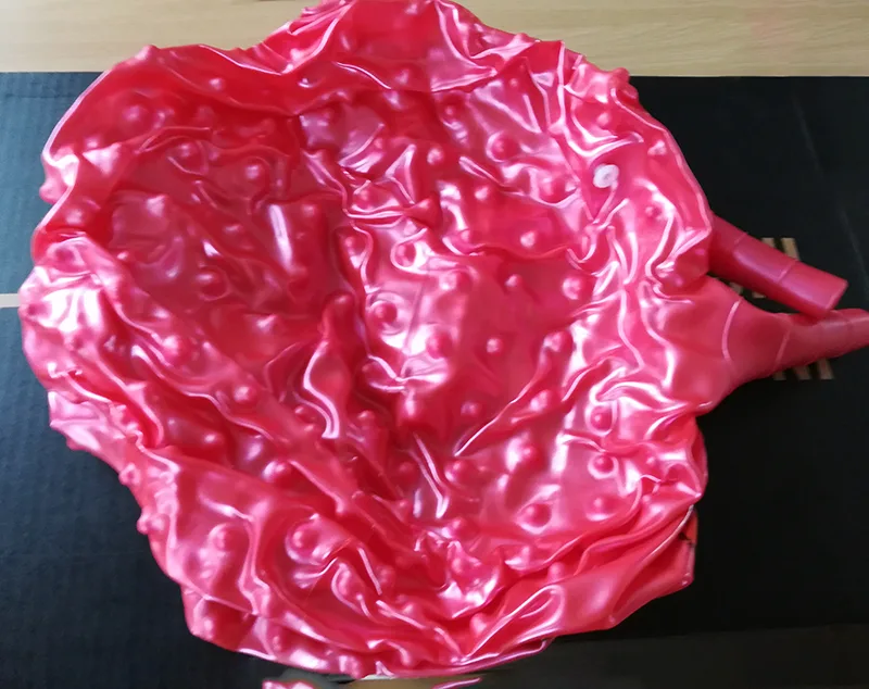 Plastic bouncing ball