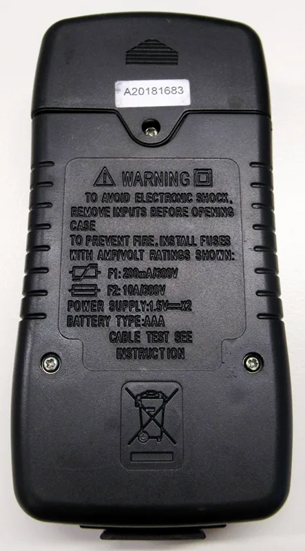 Digital multimeter
