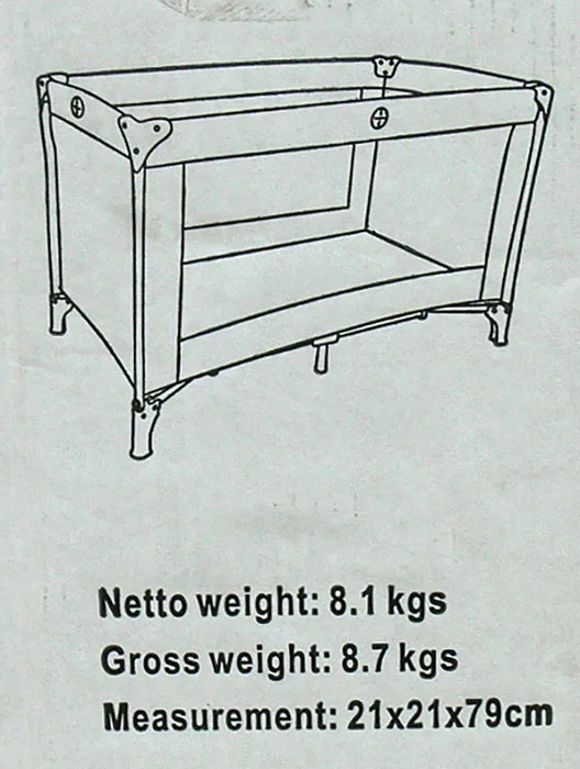 Travel cot