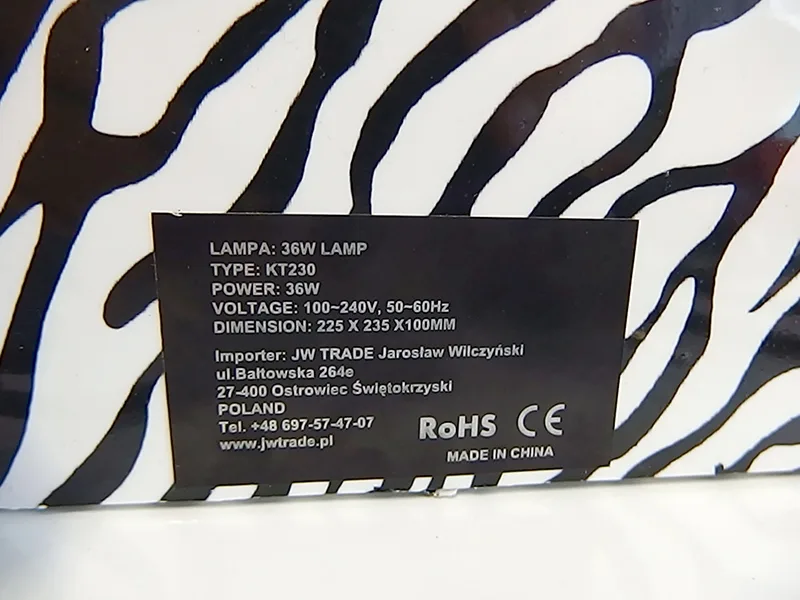 UV nail lamp