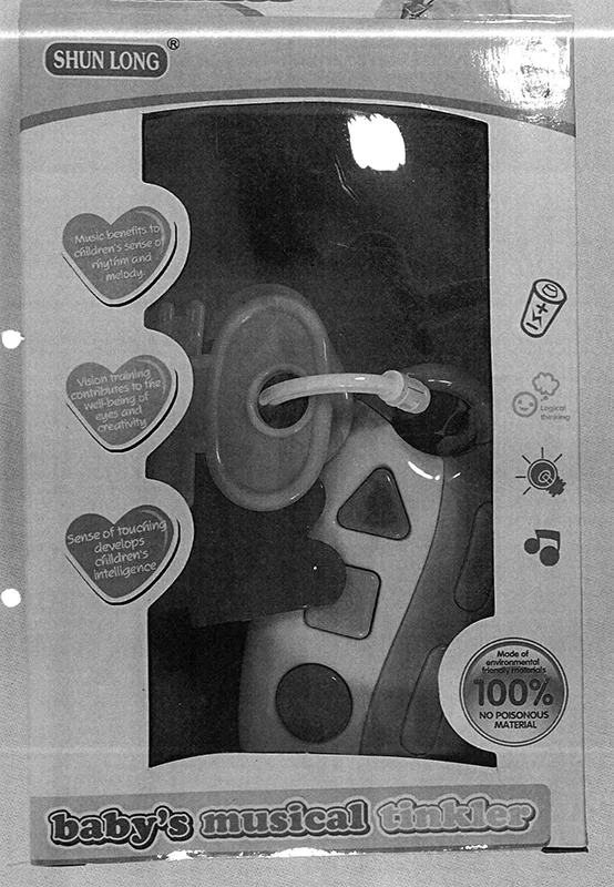 Plastic educational toy