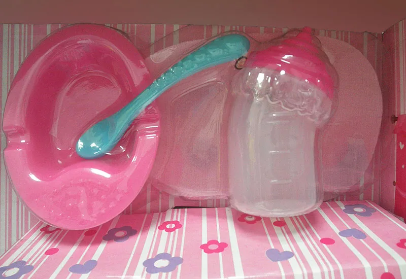 Soft-filled doll with accessories