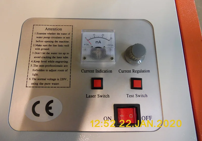 Laser engraving machine