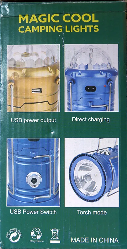 Portable LED lamp