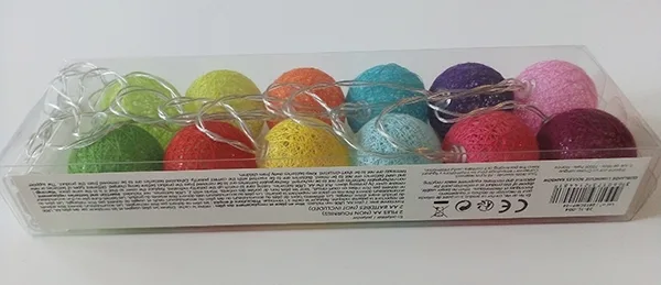 Polyester light balls