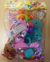 Baby teether and rattle toy set