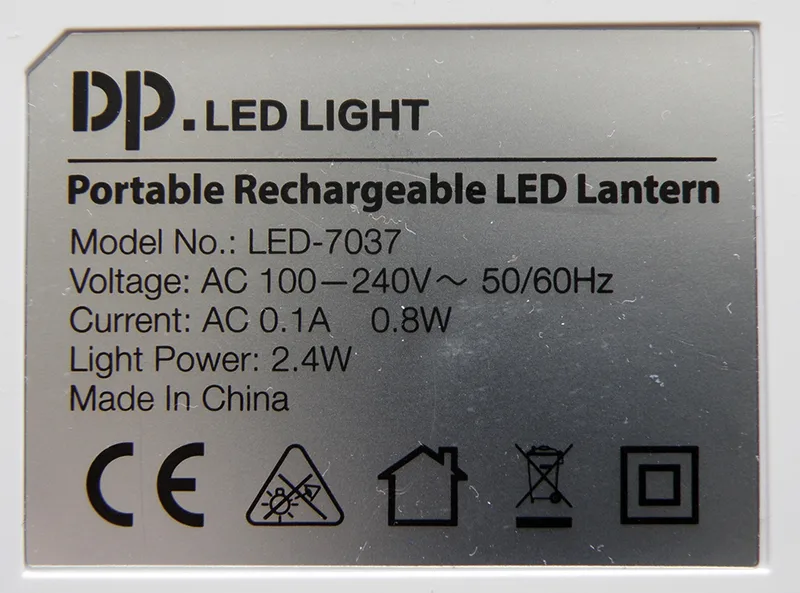 Portable LED lamp