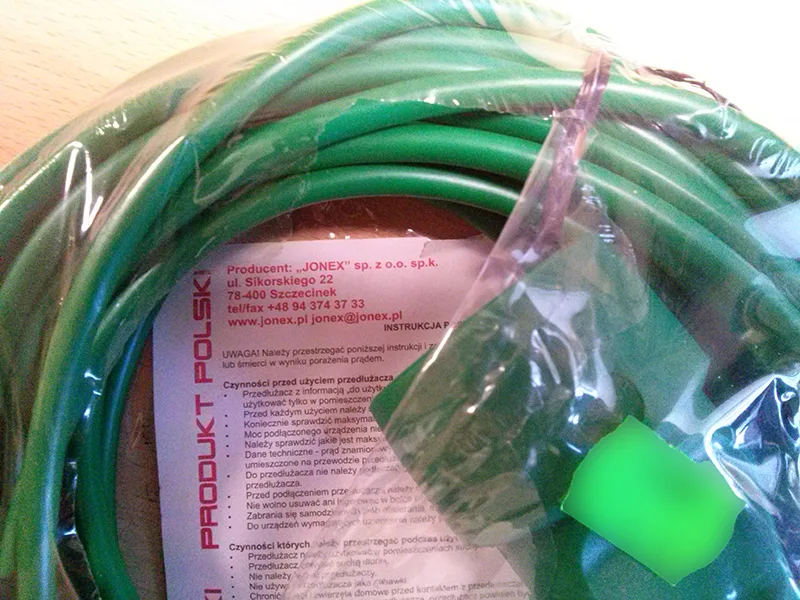 Extension cord