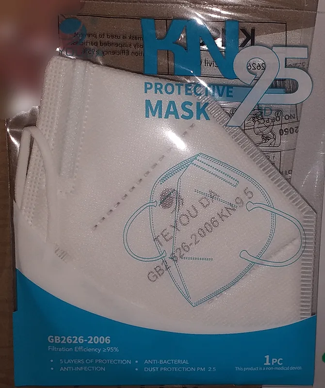 Particle filter mask