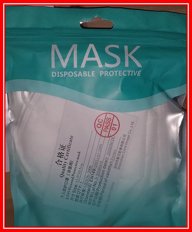 Particle filter mask
