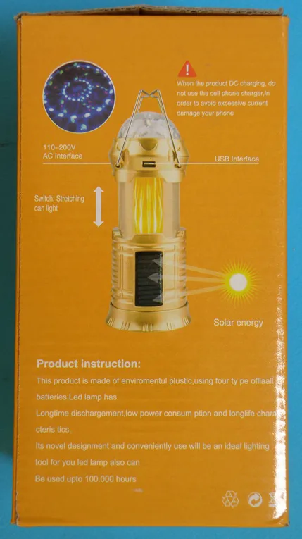 Portable LED lamp