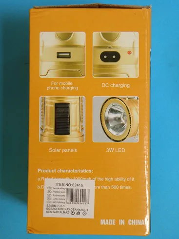 Portable LED lamp