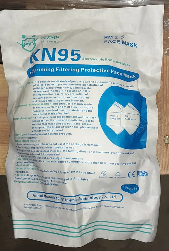 Particle filter mask