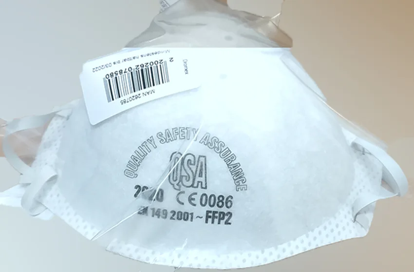 Particle filter mask