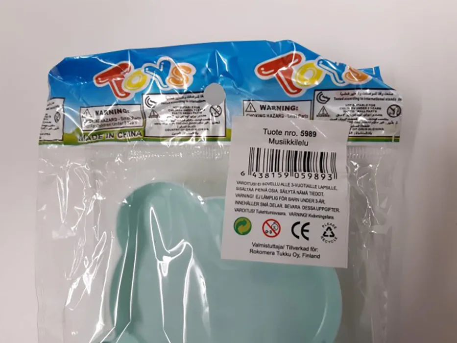 Toy xylophone