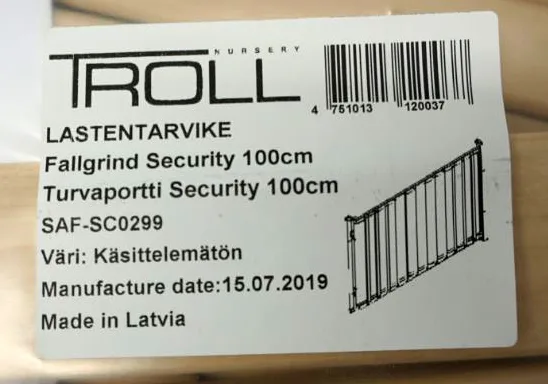 Safety gate for children