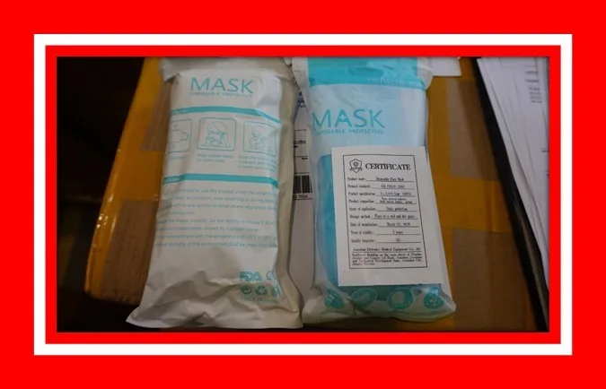 Particle filter mask
