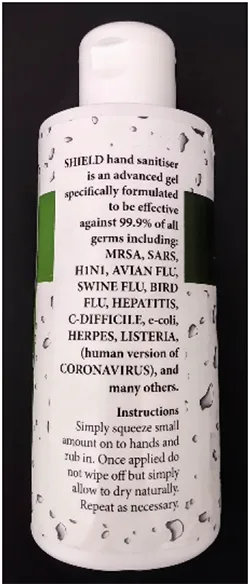 Hand disinfectant