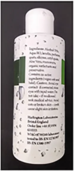Hand disinfectant