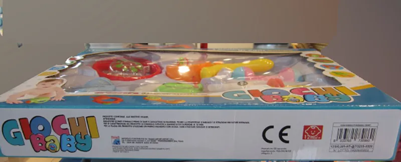 Set of rattle toys