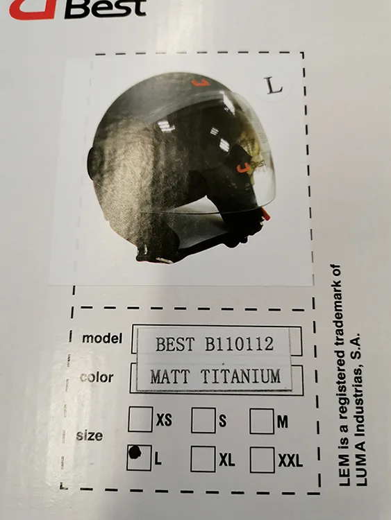 Motorcycle helmet
