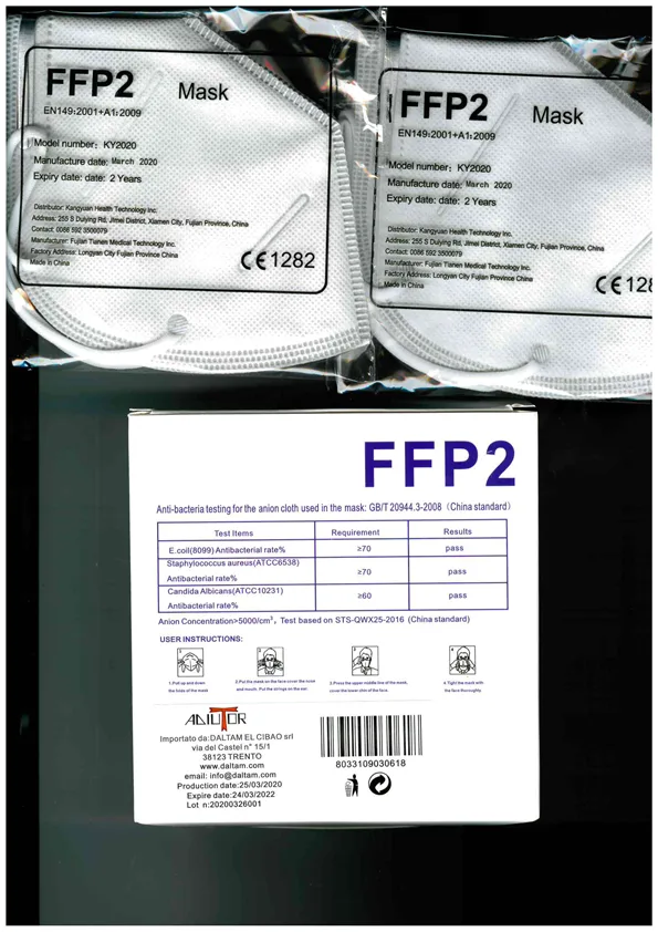 Particle filter mask