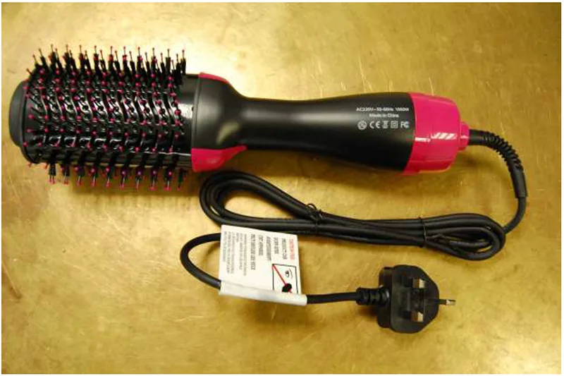 Heated hair brush