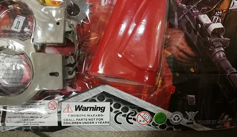 Toy police set