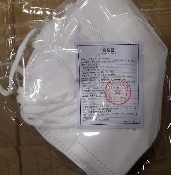 Particle filter mask