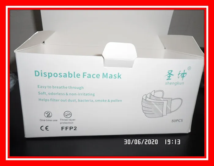 Particle filter mask
