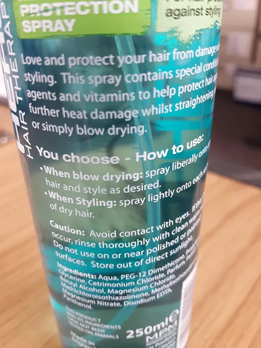 Hair spray