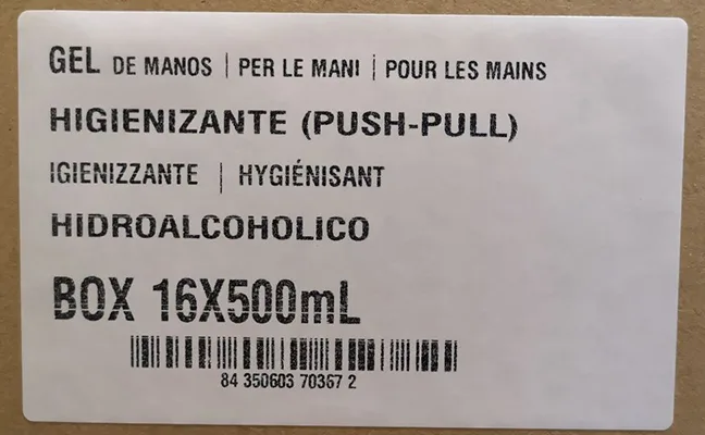 Hand disinfectant