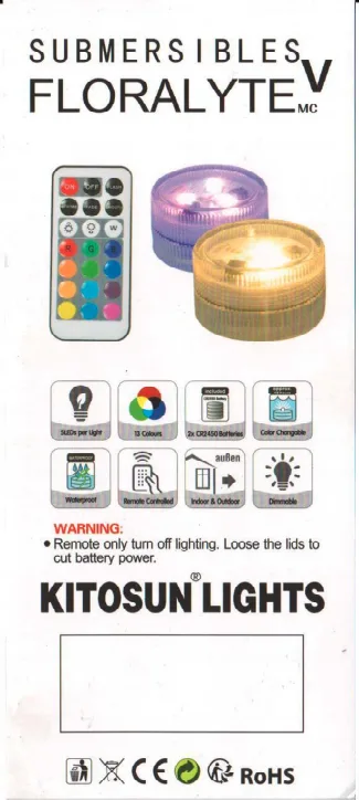 LED bath lights