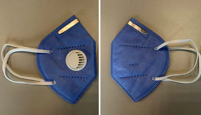 Particle filter mask