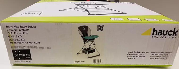 Children's high chair