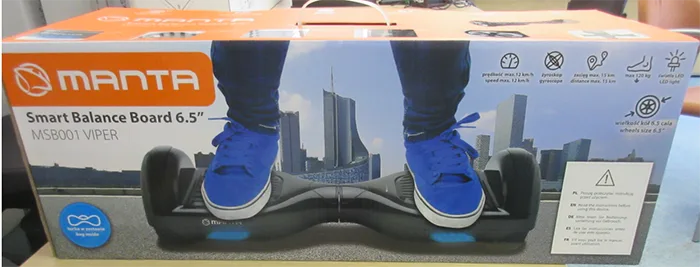 Self-balancing scooter (hoverboard)