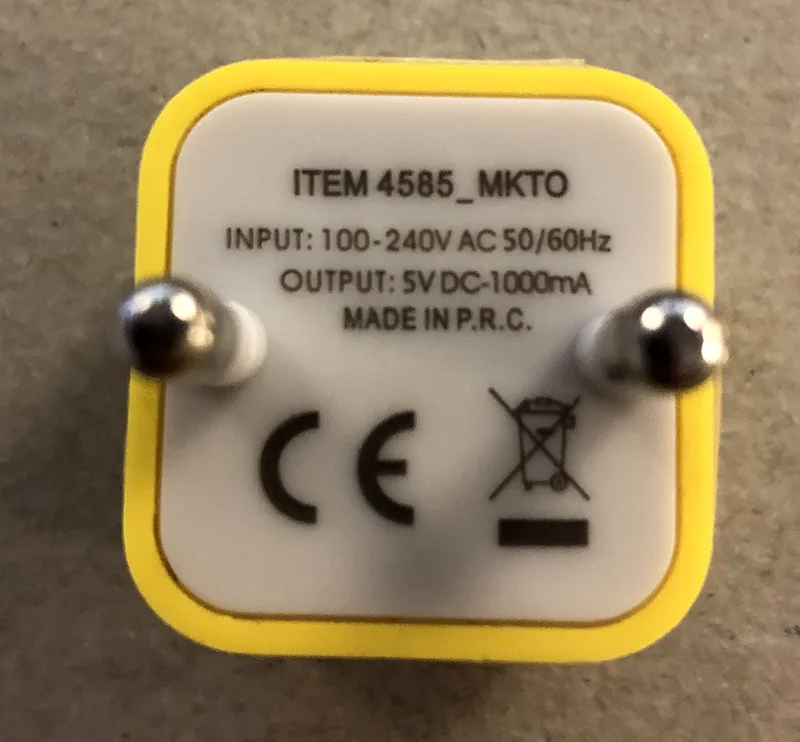 USB charger