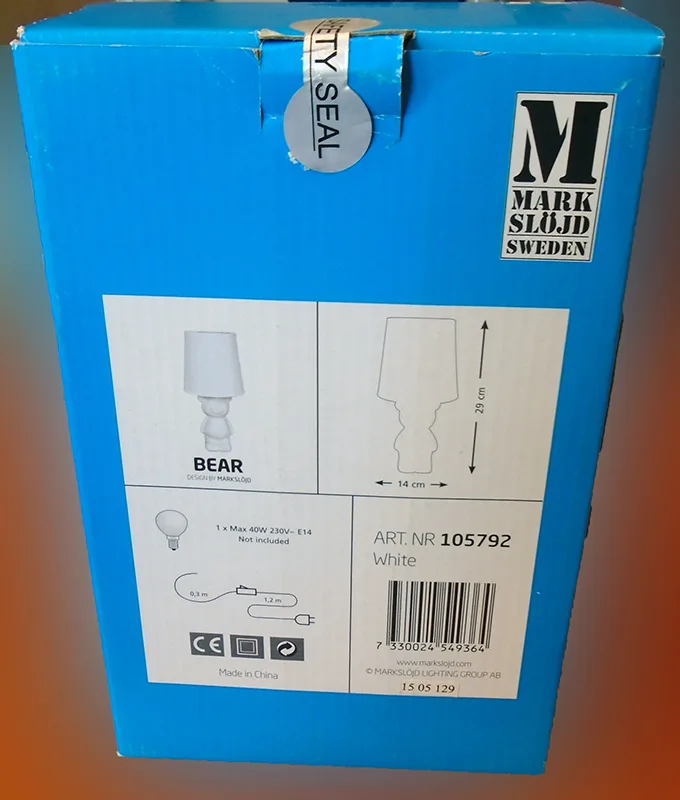 Table lamp