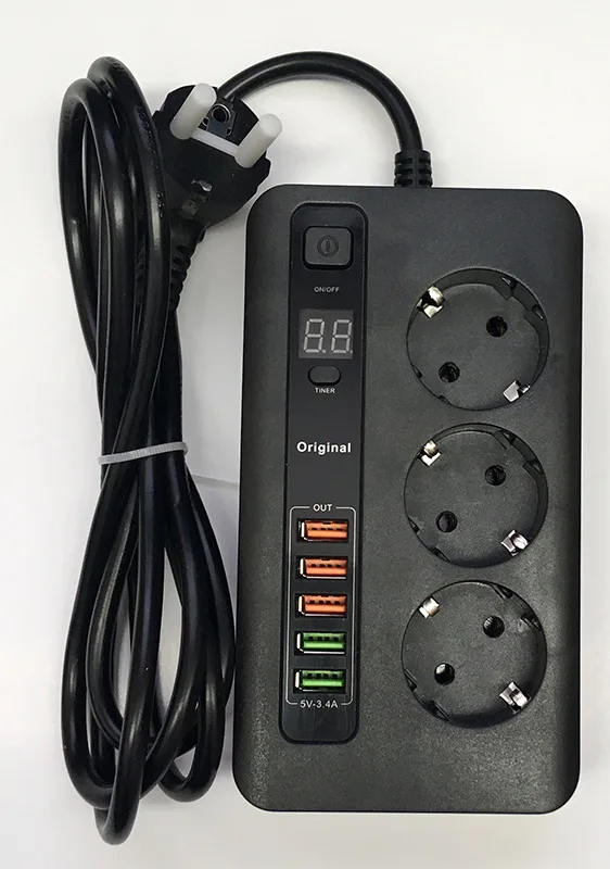 Mains extension lead