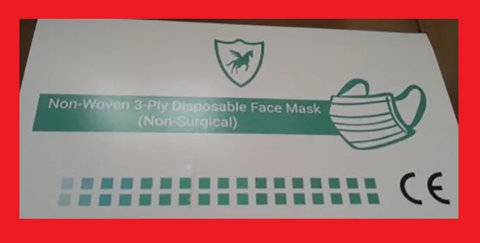 Particle filter mask