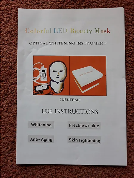 LED beauty mask