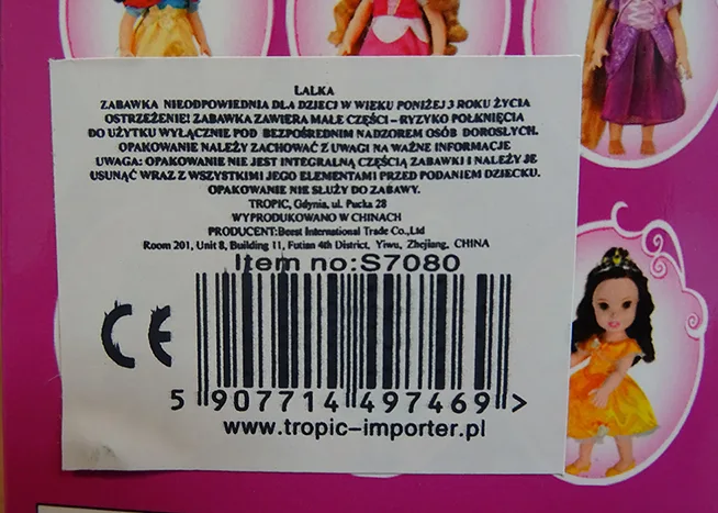 Plastic doll