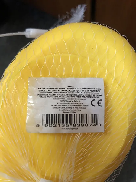 Set of rubber ducks