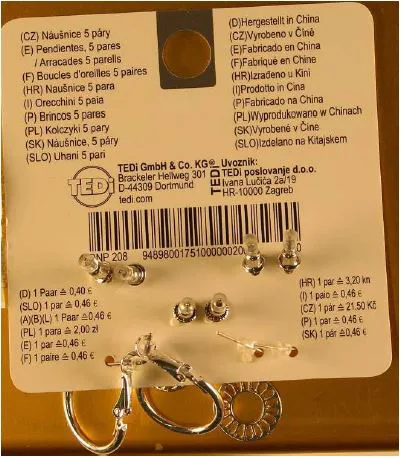 Earrings/Ear studs