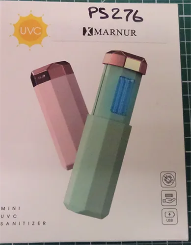Portable UV lamp