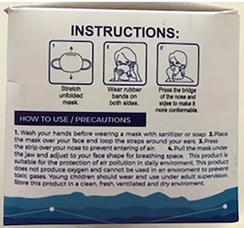 Particle filter mask