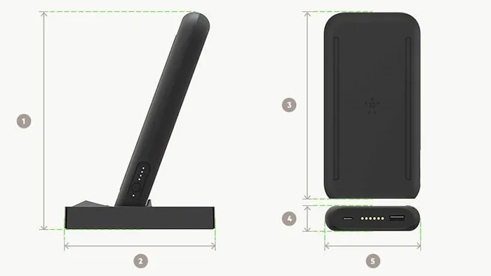 Portable wireless charger
