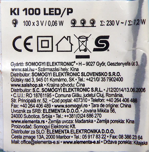 Lighting chain