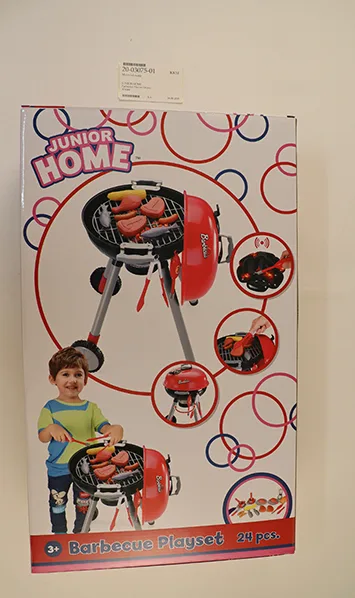 Barbecue play set